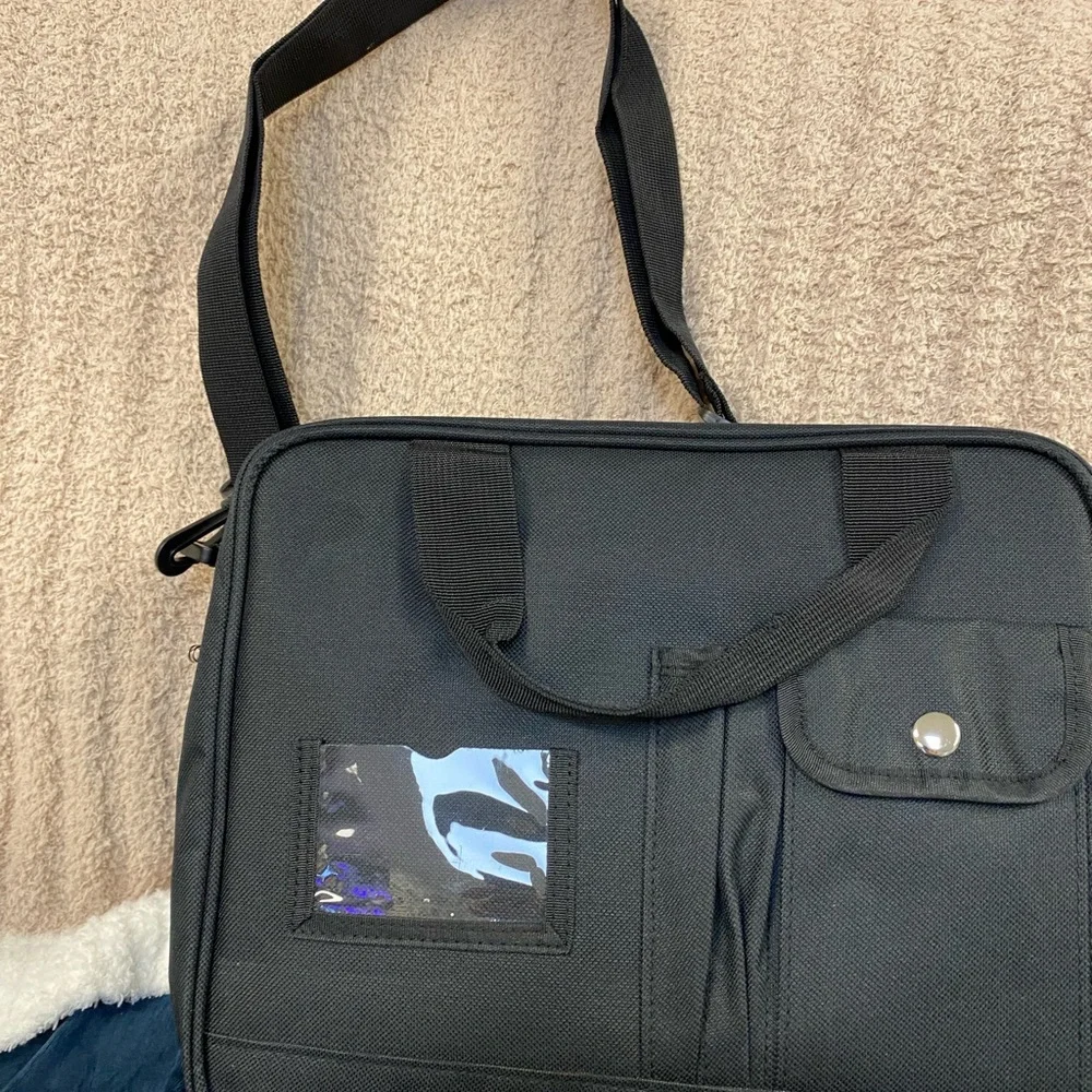 Black Men's Laptop Bag